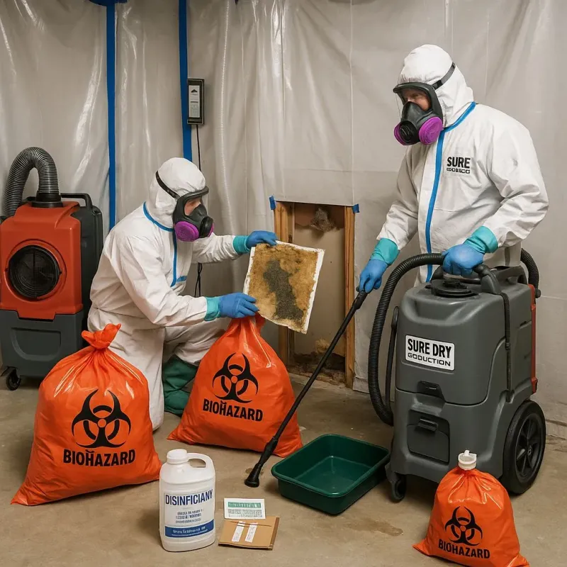 Contaminated Water Handling Protocols process in Apple Valley, CA